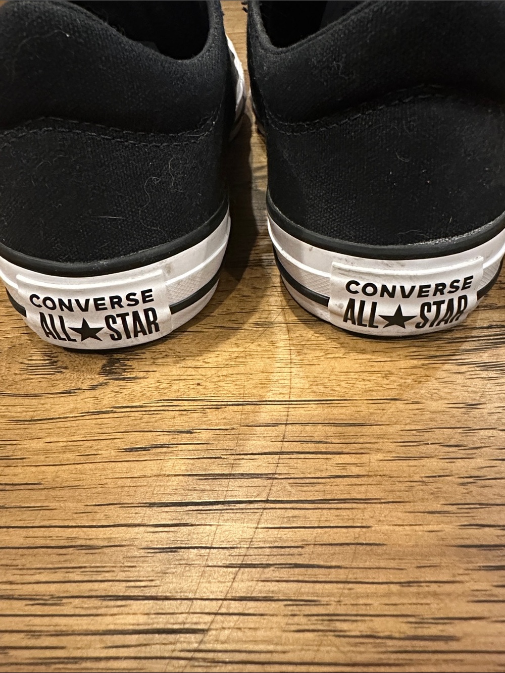 Converse Chuck Taylor All Star Madison Low Top Sneakers - Black/White - Size 8 - Picture 3 of 7